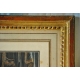 Gravure "L'amant pressant" de HUET