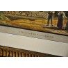  Gravure aquarellée "Vue de la Ville de sur  Moinat SA  - Antiquités décoration