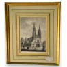 Engraving ‘Basel Cathedral’ by Moinat SA – Antiques and decorative items – Engravings, lithographs