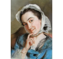 Portrait "woman," after LIOTARD