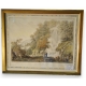 Bureau dos d'âne Louis XV en loupe de noyer