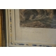 Gravure "La Cascade de Chede" par D'ALBE