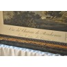 Engraving: ‘View of Reichenau Castle’ by Moinat SA – Antiques and decorative items – Engravings, lithographs