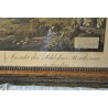 Engraving: ‘View of Reichenau Castle’ by Moinat SA – Antiques and decorative items – Engravings, lithographs