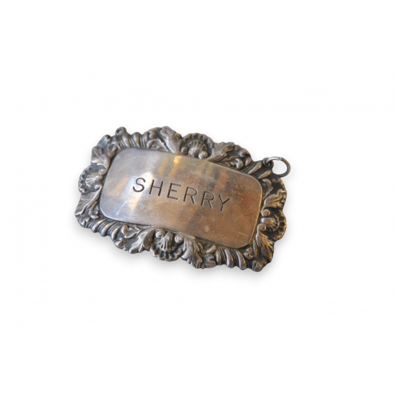  Collier de bouteille en argent "Sherry" sur  Moinat SA  - Antiquités décoration