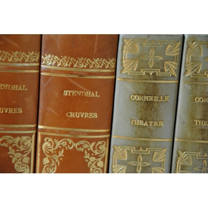 Leather-bound dummy book, decorated by  Moinat SA  - Antiques and decorative items