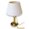  Lampe bougeoir en laiton avec abat-jour sur  Moinat SA  - Antiquités décoration