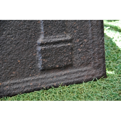  Plaque de cheminée "Colonnes" sur  Moinat SA  - Antiquités décoration