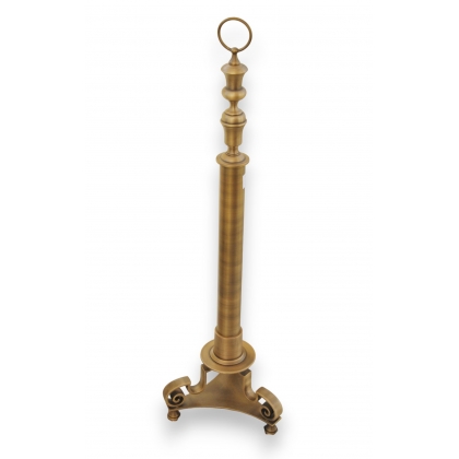 Poteau de musée laiton antique