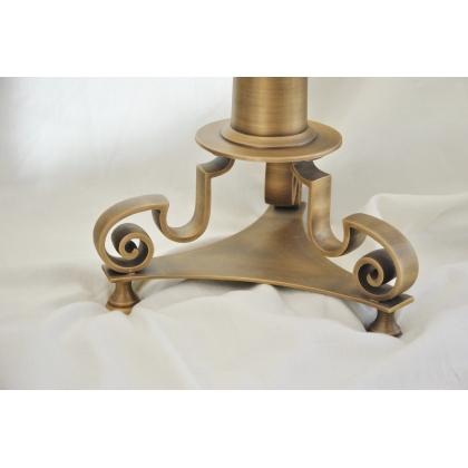Antique brass museum post at Moinat SA – Antiques and home décor