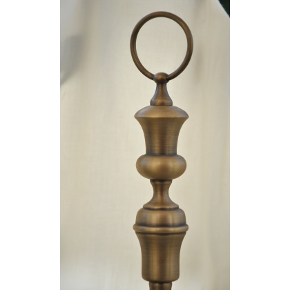Antique brass museum post at Moinat SA – Antiques and home décor