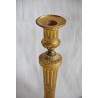  Paire de bougeoirs Louis XVI en bronze sur  Moinat SA  - Antiquités décoration