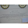 Gravure voiture "1899 F.I.A.T"  sur Moinat SA  - Antiquités décoration -  Gravures, Lithos