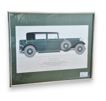 Gravure voiture "1929 STUTZ 36.4"