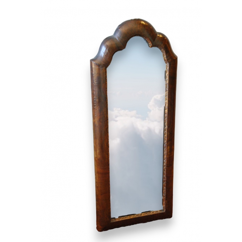  Petit miroir Victorien en bois laqué et sur  Moinat SA  - Antiquités décoration