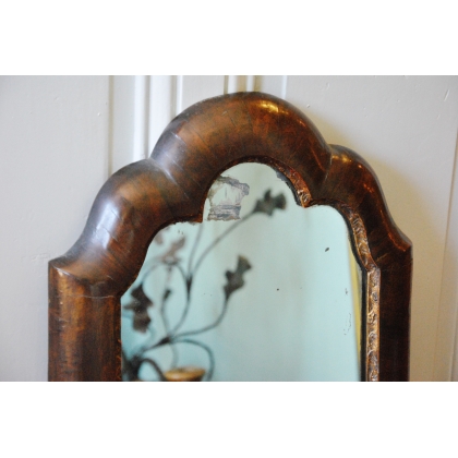  Petit miroir Victorien en bois laqué et sur  Moinat SA  - Antiquités décoration