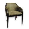 Fauteuil \"Bridge\" en hêtre mat
