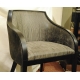 Fauteuil "Bridge" en hêtre mat