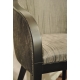 Fauteuil "Bridge" en hêtre mat