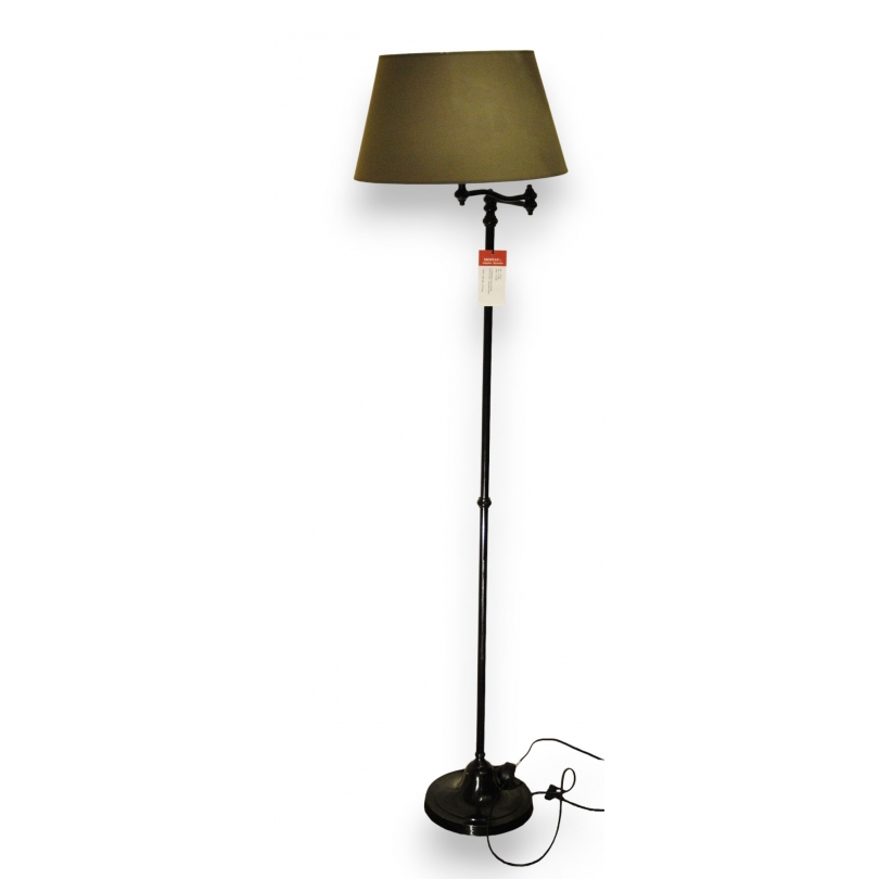  Lampadaire modèle articulé,  pied noir, sur  Moinat SA  - Antiquités décoration