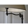  Lampadaire modèle articulé,  pied noir, sur  Moinat SA  - Antiquités décoration
