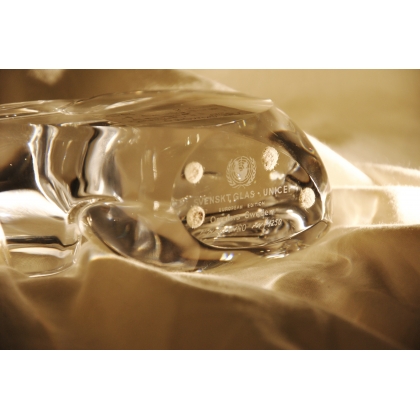  Sculpture en cristal Orrefors Sweden sur  Moinat SA  - Antiquités décoration