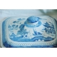 Légumier avec couvercle en porcelaine