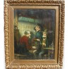 Paintings | Painting: ‘Sailors Smoking Pipes’. Moinat SA  – Antiques and home décor