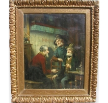 Painting "Sailors smoking a pi