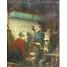 Paintings | Painting: ‘Sailors Smoking Pipes’. Moinat SA  – Antiques and home décor