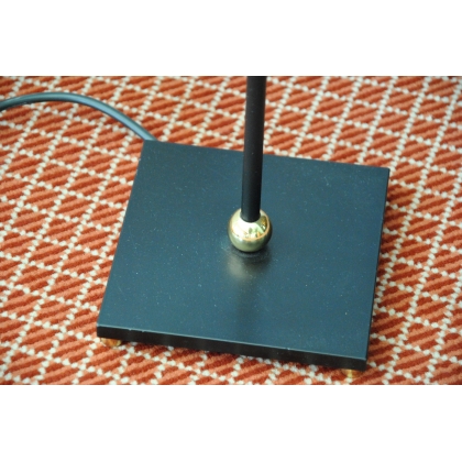  Lampadaire en laiton doré et canon de sur  Moinat SA  - Antiquités décoration