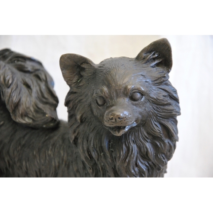  Bronze Chien "LOULOU" sur  Moinat SA  - Antiquités décoration
