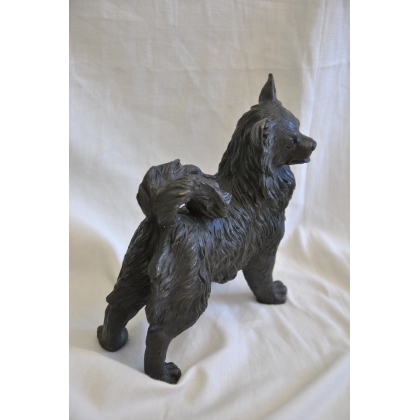  Bronze Chien "LOULOU" sur  Moinat SA  - Antiquités décoration