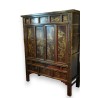  Armoire Chinoise en bois laqué et décor sur  Moinat SA  - Antiquités décoration