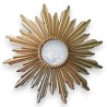  Miroir soleil en résine moulée dorée sur  Moinat SA  - Antiquités décoration