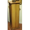 Solid oak CD/DVD cabinet with opening doors at Moinat SA – Antiques and home décor