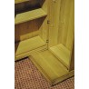 Solid oak CD/DVD cabinet with opening doors at Moinat SA – Antiques and home décor