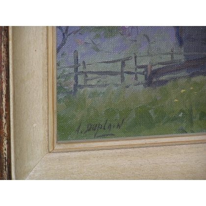 Paintings | Painting: ‘Chalet in front of Les Diablerets’, Moinat SA  – Antiques and home décor
