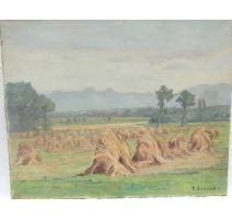 Bild "ernte in Vandoeuvres".