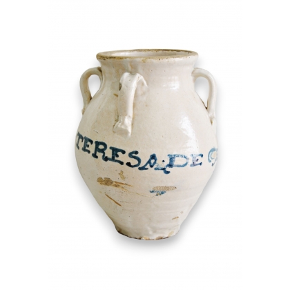 Pot en faïence \"Teresa de Jesus\"