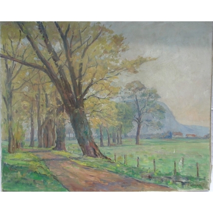 Tableau \"Campagne de Vandoeuvres\".