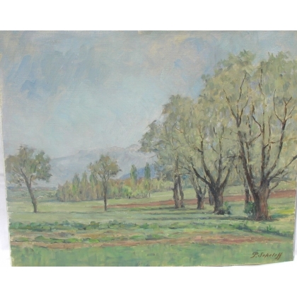 Tableau \"Sous Vandoeuvres\".