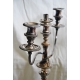 Paire de chandeliers anglais en métal