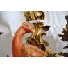"Parrot" wall light, right-hand version, 2 lights, by Moinat SA – Antiques and home décor
