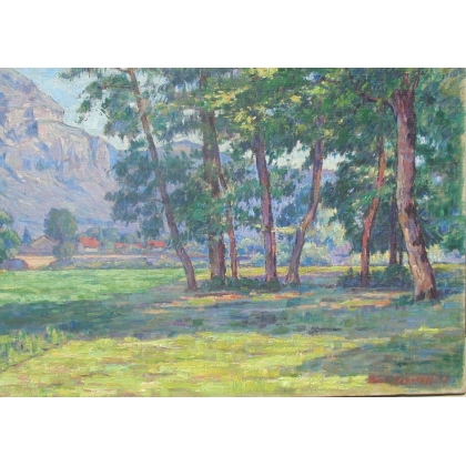 Tableau \"Bois des Arts\".