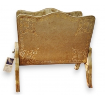 Corbeille à papier ronde en tapisserie "Lièvre"
