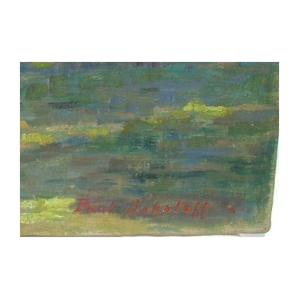 Paintings | Painting entitled ‘Bois des Arts’. Moinat SA  – Antiques and home décor