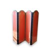 Pink 4-panel folding screen by Moinat SA – Antiques and home décor