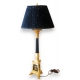 Lampe "Napoléon" bronze doré 24ct. et