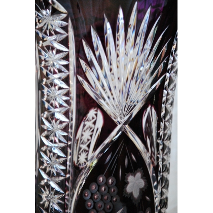  Vase en cristal violet sur  Moinat SA  - Antiquités décoration